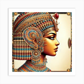 Egyptian Queen 3 Art Print