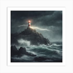 Stormy Sea Art Print