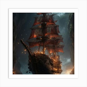 Pirates Of The Caribbean Art Print