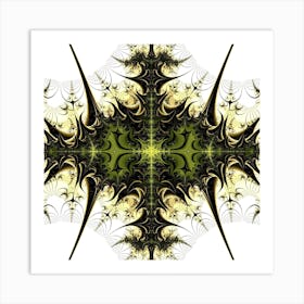 Abstract Fractal Pattern Artwork Art Print