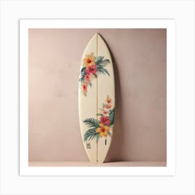 Surfboard 01639 Art Print