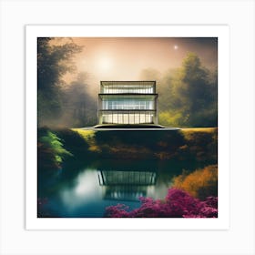 House In The Forest Art Print