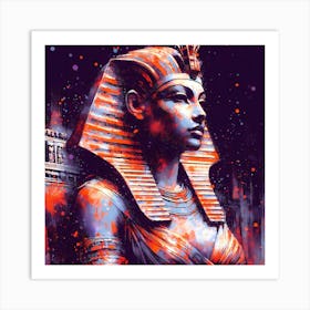 Cleopatra Portrait Artwork 80 Art Print