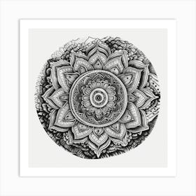 Mandala 4 Art Print