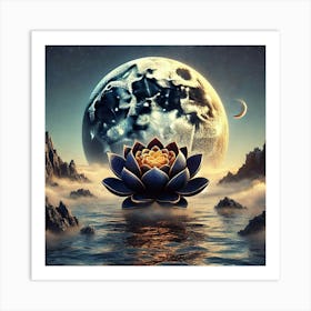 Lotus Flower 175 Art Print