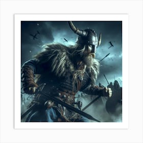 Viking Warrior 4 Art Print
