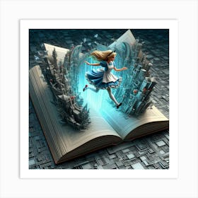 Alice In Wonderland 27 Art Print