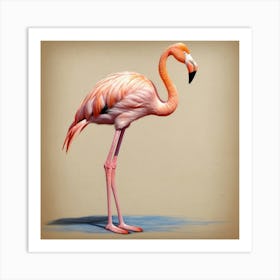 Flamingo 44 Art Print