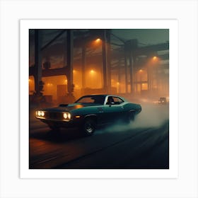 Plymouth Challenger Art Print