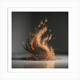 Flames Of Fire Art Print