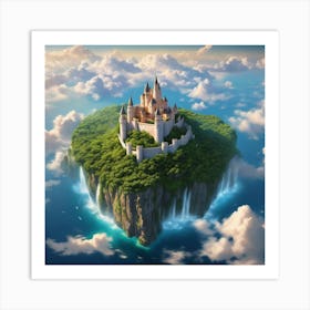 Castle In The Sky Art Print