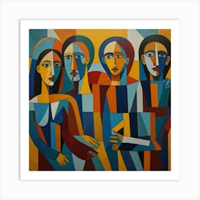 Four Women Art Print