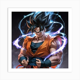 Dragon Ball Z Wallpaper 71 Art Print