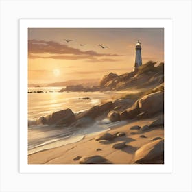 Lighthouse Art Print