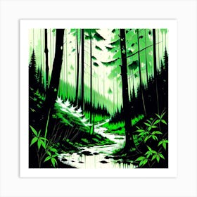 Forest 64 Art Print