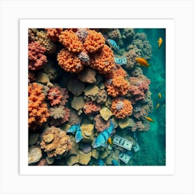 Coral Reef In The Red Sea3 Art Print