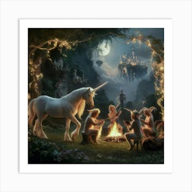 Magic Realms 3 Art Print