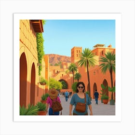 Marrakech Art Print