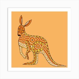 Kangaroo Art Print