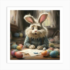 Easter Bunny 30 Art Print