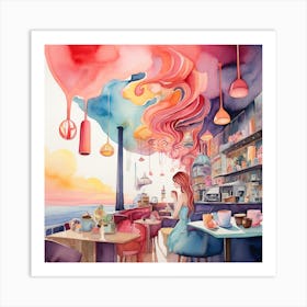 Coffee Shop Art Print