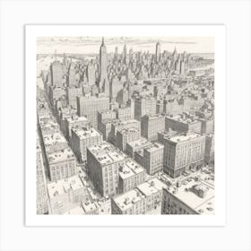 New York City 12 Art Print