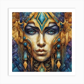 Ethereal Face Art Print