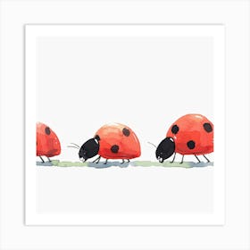 Ladybugs Art Print