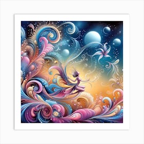 Fairy Painting Art Print