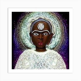 BLACK CHILD Art Print