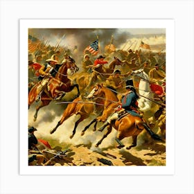 Battle Of Philadelphia hjj Art Print