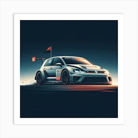 Volkswagen Golf Rwy Affiche