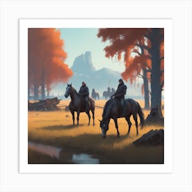 Red Dead Redemption 1 Art Print