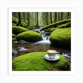 Mossy Forest 1 Art Print