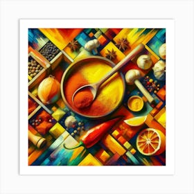 Spices And Spices 1 Art Print