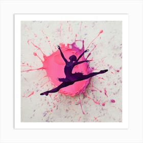 Ballerina Painting Art Print