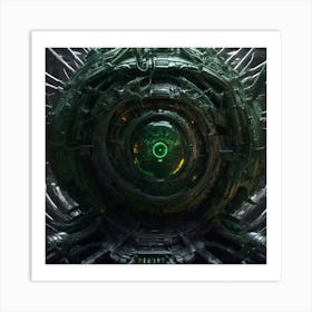 Alien Sphere Art Print