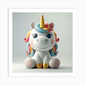 Unicorn 148 Art Print