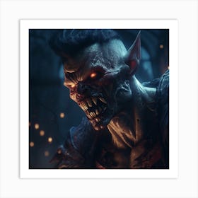 Demon 1 Art Print