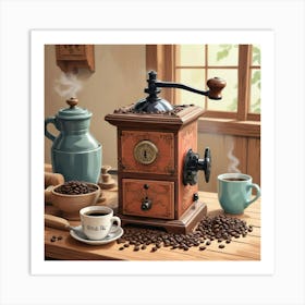 Coffee Grinder 27 Art Print