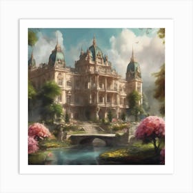 Fairytale Castle 18 Art Print