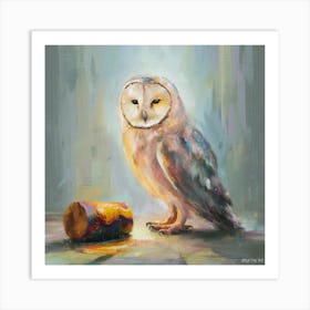 Barn Owl 3 Art Print