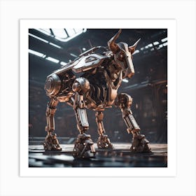 Robot Horse Art Print