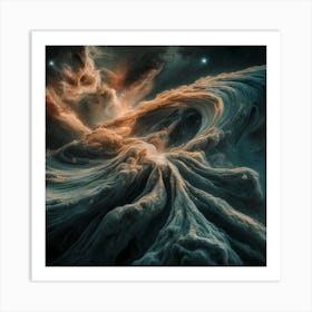 Cinematic Cosmos Art Print