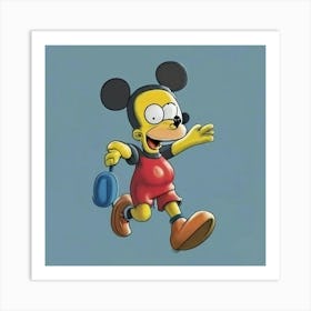 Mickey Mouse 2 Art Print