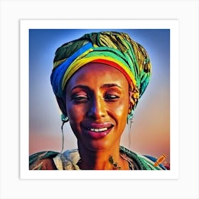 Ethiopian Woman Art Print