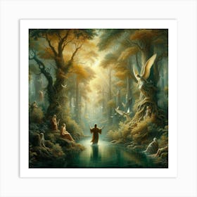 Enchanted Forest Art Print