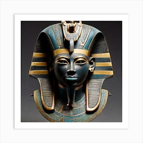 Egyptian Mask Art Print