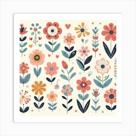 Flower glade 2 Art Print