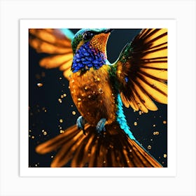 Hummingbird Art Print